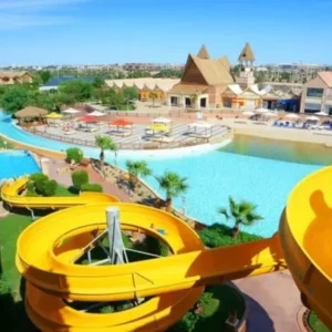Water Park in Jungle Aqua Park Hurghada
