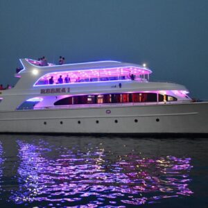 A boat dinner trip at night is $23 per person, including transfer and dinner